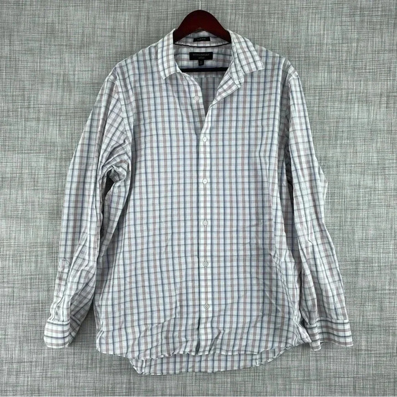 Banana Republic slim fit Shirt Button Down Long Sleeve Mens Size XL 3474 - Picture 1 of 7